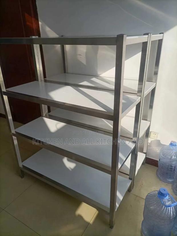 Aesthetic Stainless Steel Racks