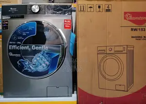 *Ramtons Front Load Washing Machine 12kg Wash and Spin