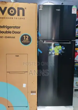 Von 334l No Frost Best Refrigerator-Dark