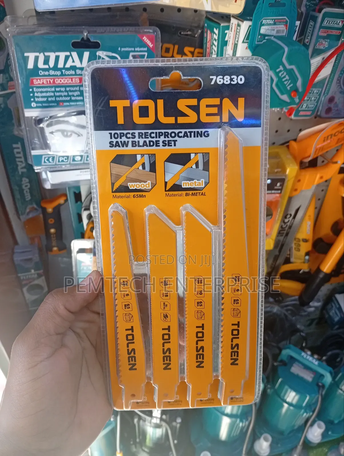 10pcs Reciprocating Saw Blade Set