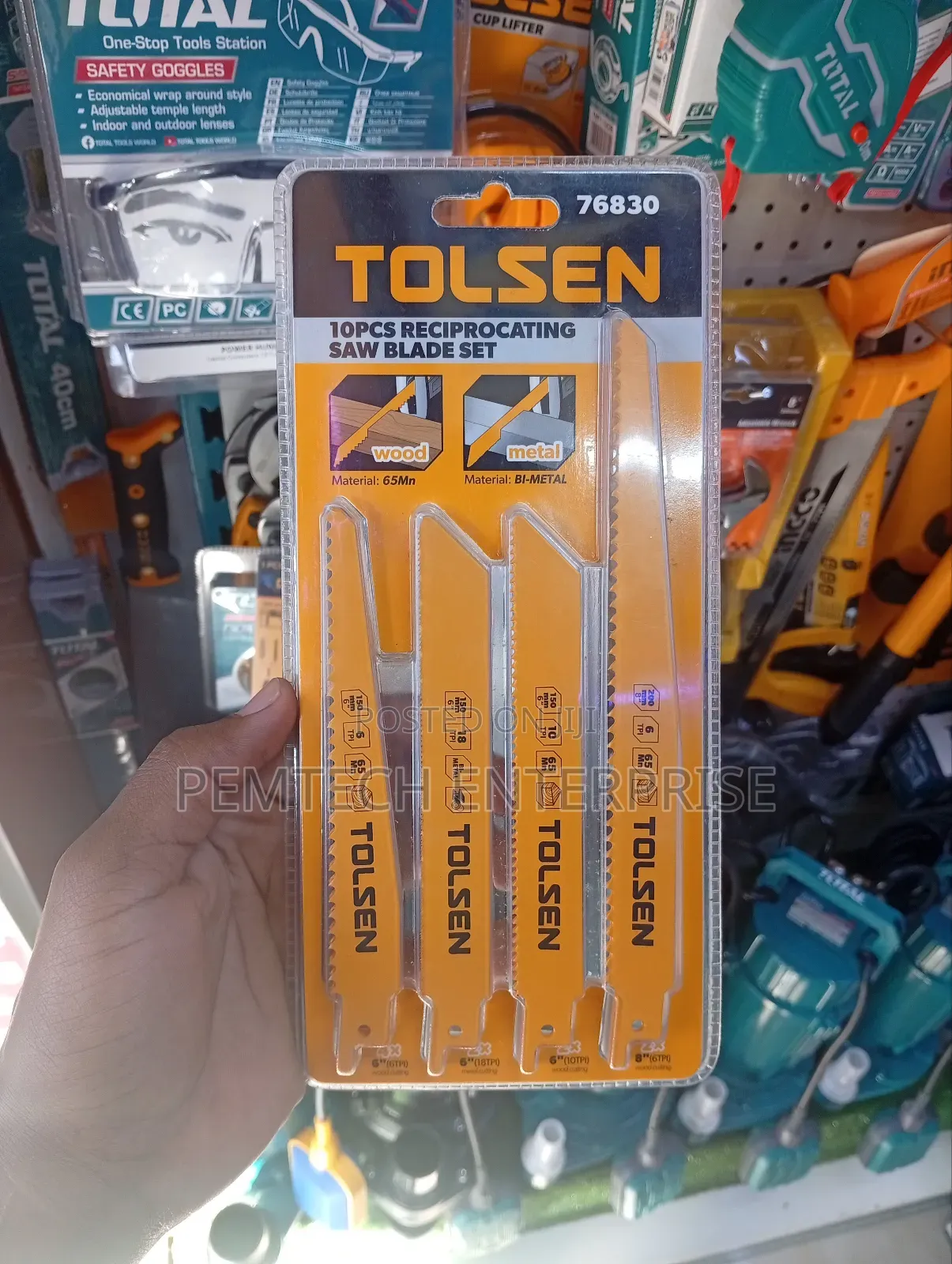 10pcs Reciprocating Saw Blade Set
