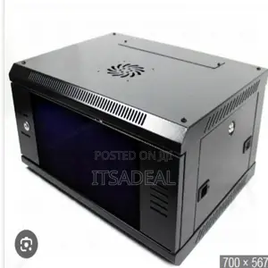 6U Deep Data Cabinet 600mm by 450mm