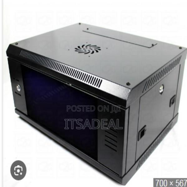 6U Deep Data Cabinet 600mm by 450mm