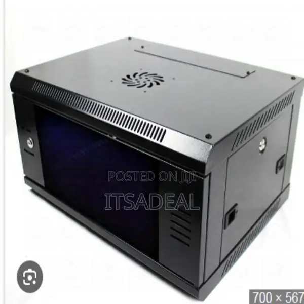 6U Deep Data Cabinet 600mm by 450mm