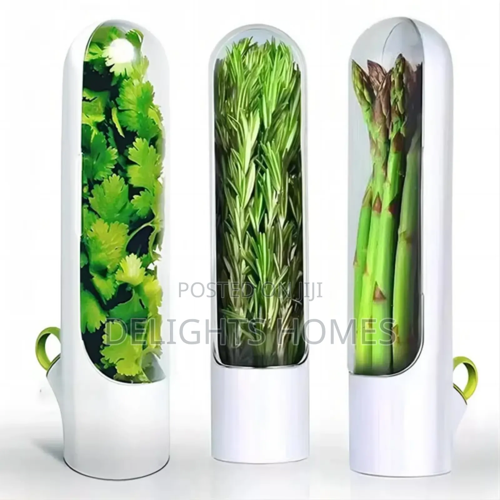 Herb/Dhania Fridge Storage Containers (Ele)