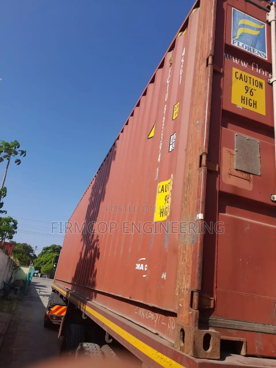 40ft Container Restock-Clean Unit