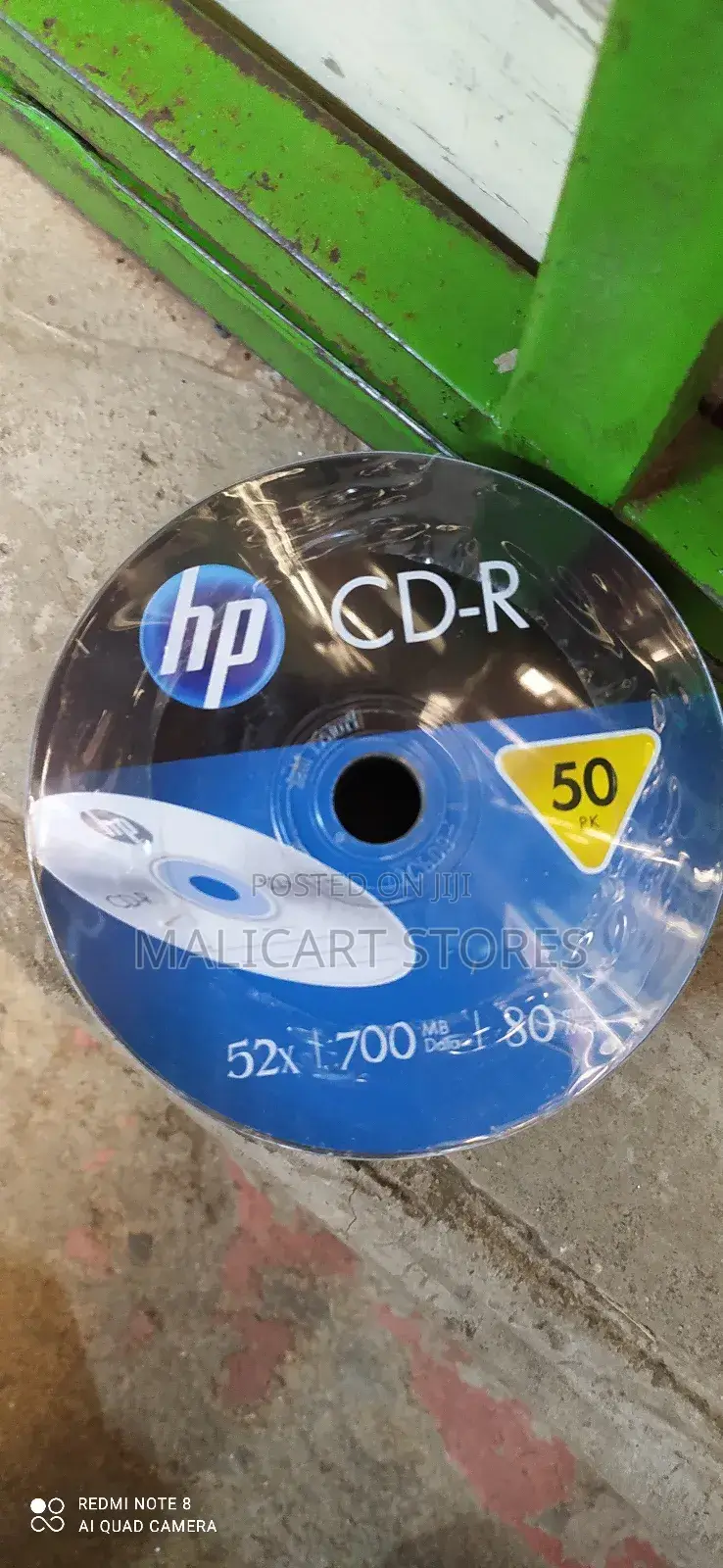 Hp Blank CD-R 700mb 50 PCS