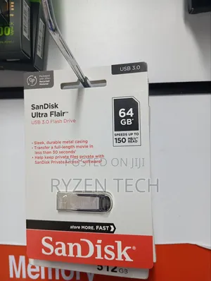 Sandisk Ultra Flair 3.0 USB Flash Drive 64GB