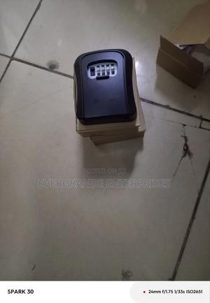 Key Lock Box, Metallic Key Lock Box With Wall Mounted - thumbnail 2