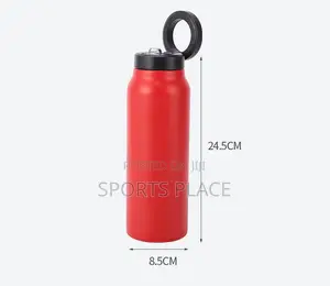 New Water/Coffee Bottle/Mug Flask With Phone Holder Magnet