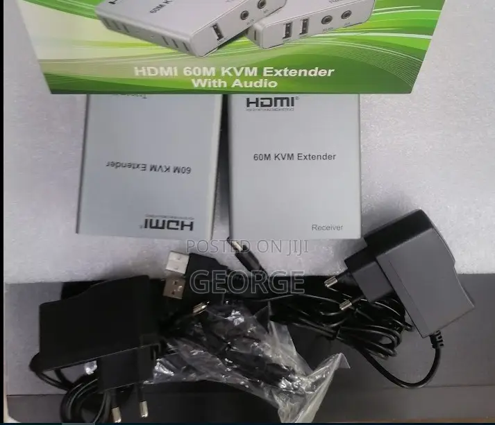 Quality 60M USB KVM HDMI Extender With 1080P R/L Audi