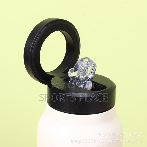 New Water/Coffee Bottle/Mug Flask With Phone Holder Magnet - thumbnail 4