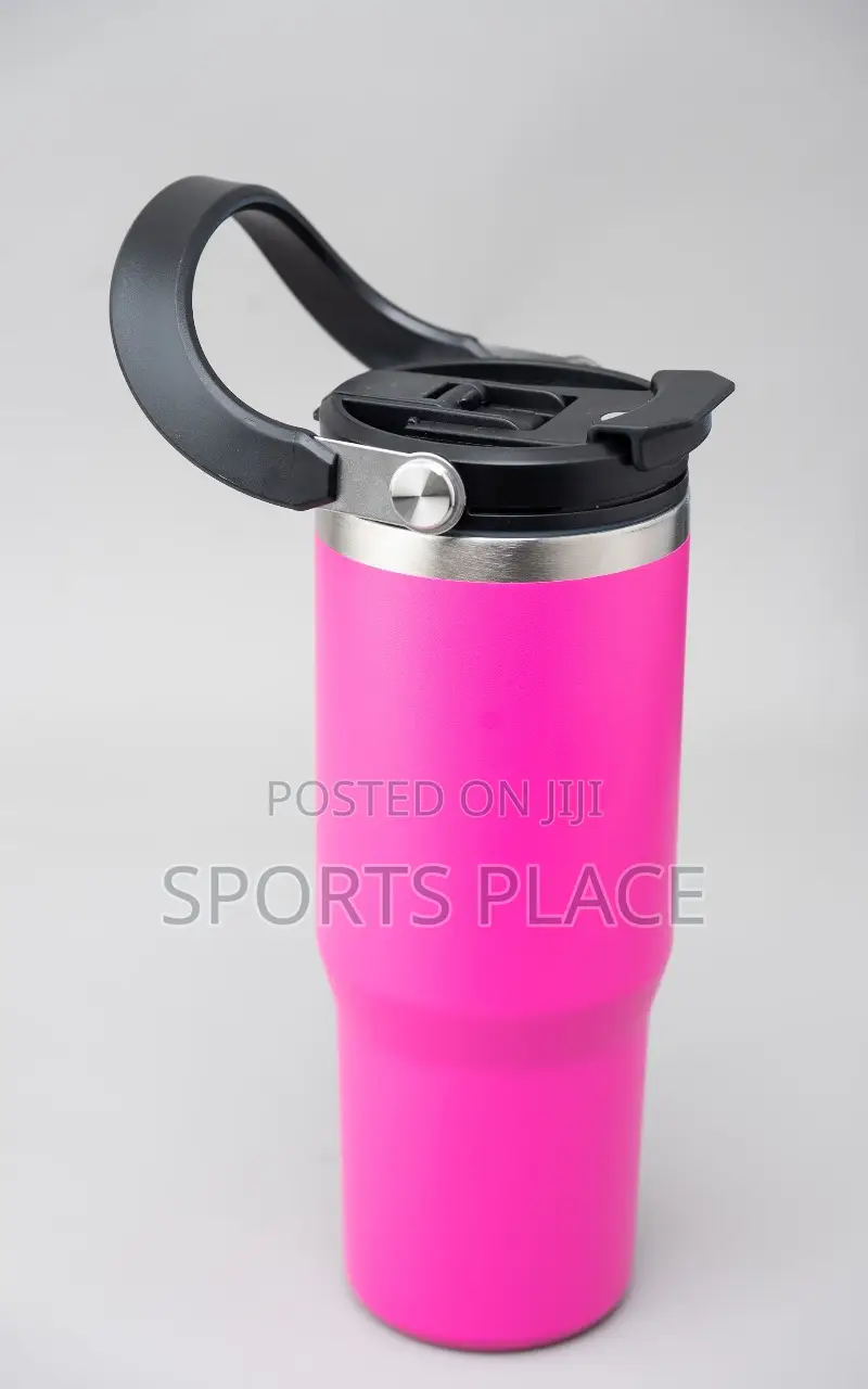 New Travel Flask With Huge Handle Water/Coffee Tumbler