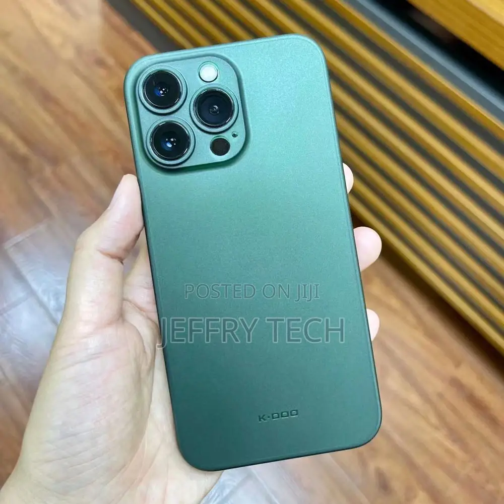 Kzdoo Air Skin Protective Cover for iPhone 14 Stylish-Green