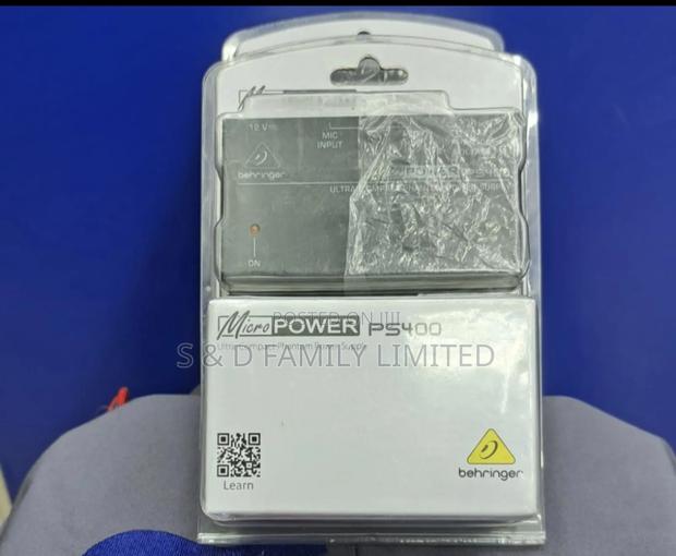 Behringer PS400 Ultra-Compact Phantom Power Supply - main view