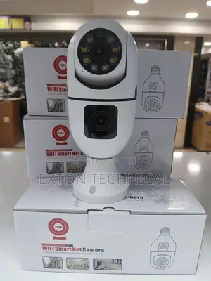 Dual Lens Bulb Camera V380 360 Bulb Camera PTZ