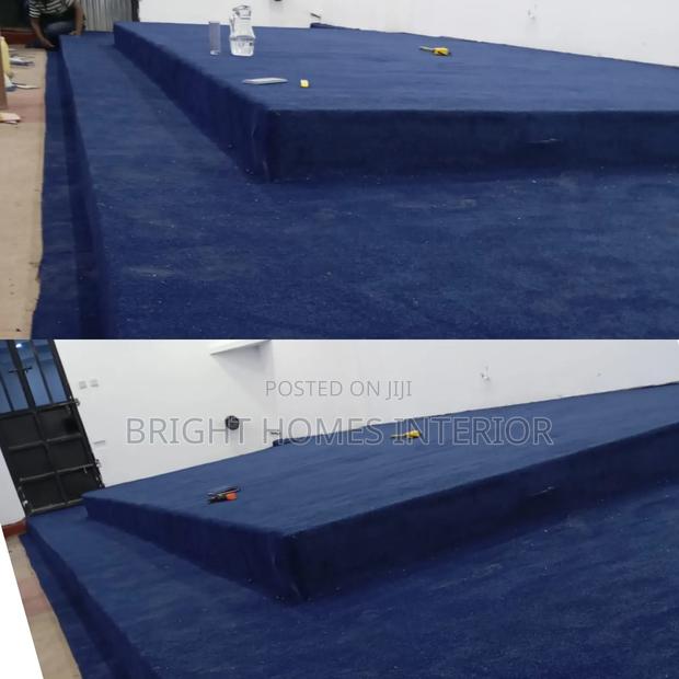 6mm Navy Blue Carpet Available
