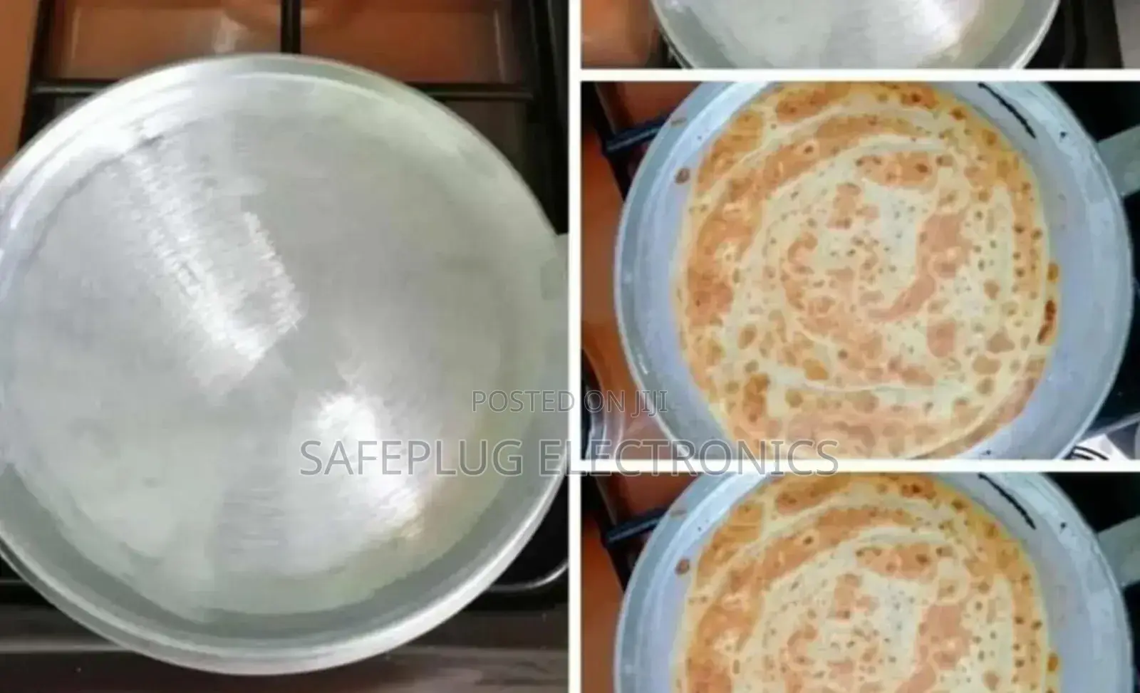 Chapati Pan - Stainless Steel Juakali Chapati Pan