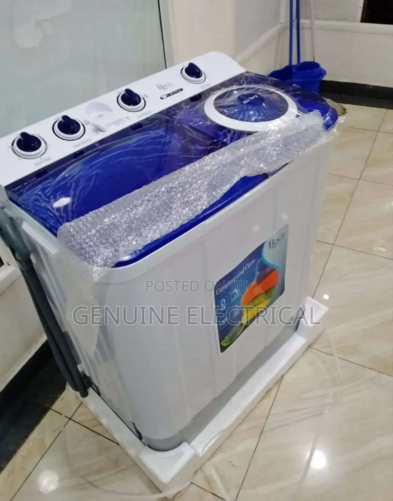 Washing Machine (Roch) 10kg, Semi- Automatic; Durable