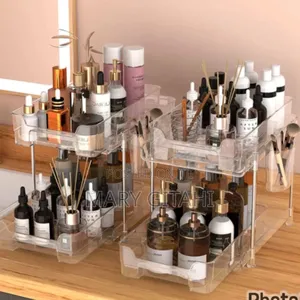 2 Tier Multifunctional Clear