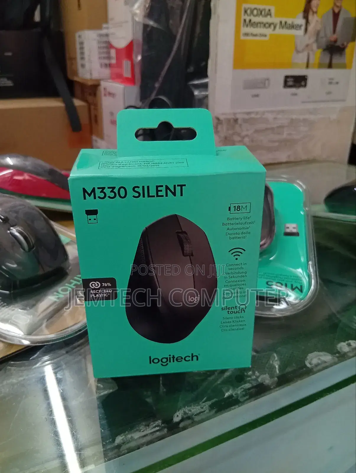 Logitech M330 Wireless Silent Plus Mouse