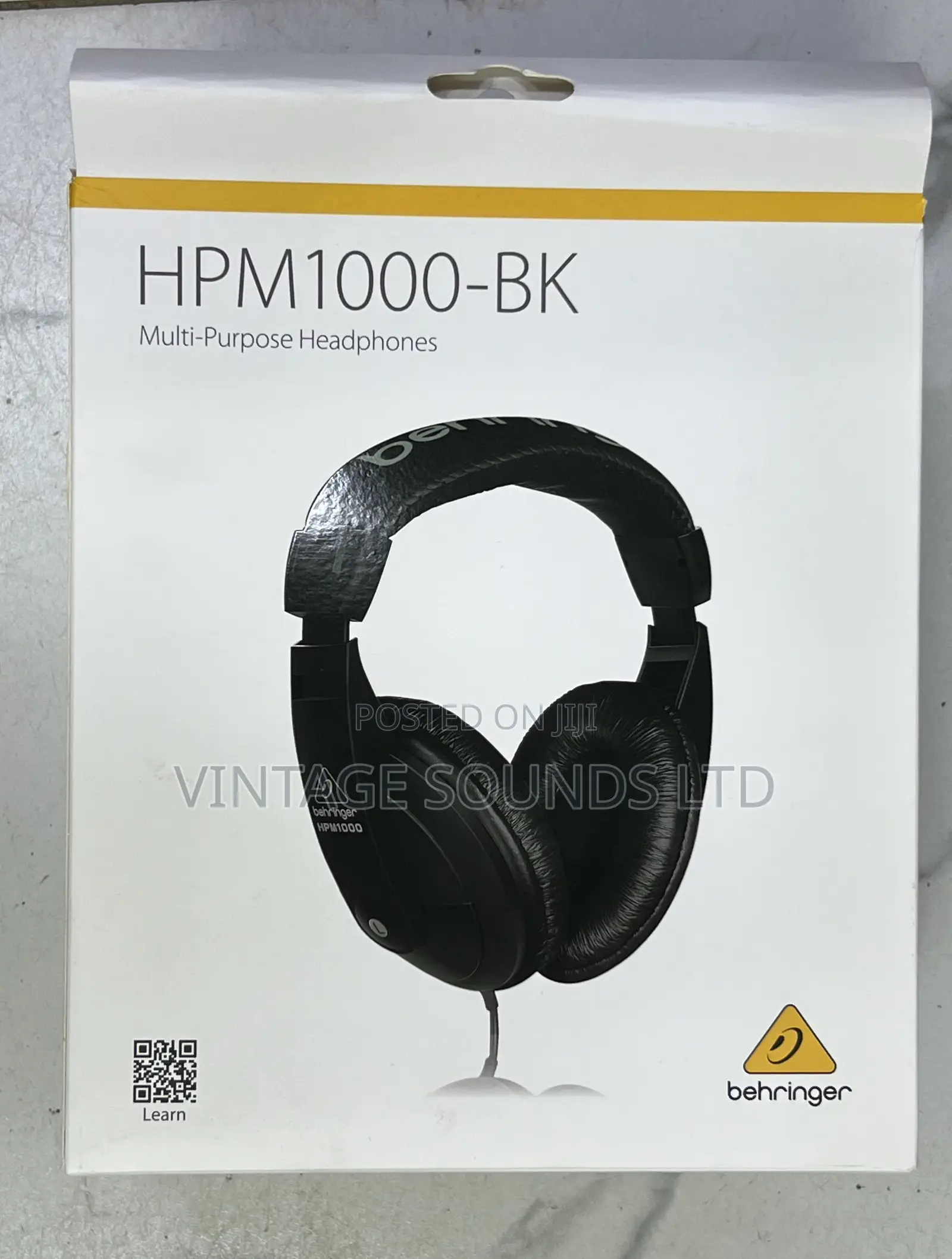 Behringer Hpm1000 High Dynamic Range Studio Headphones (Bk)