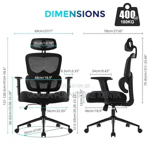 Office Chairs: Orthopedic Chair With Dynamic Lumbar Support