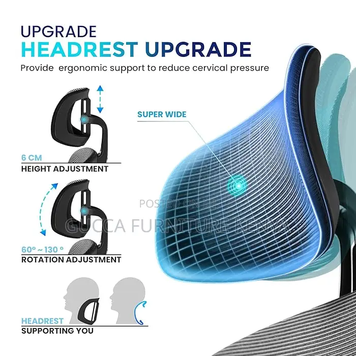 Office Chairs: Orthopedic Chair With Dynamic Lumbar Support