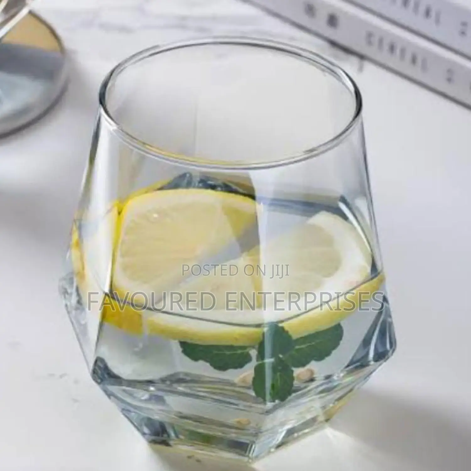 Classic Diamond Whisky Glasses