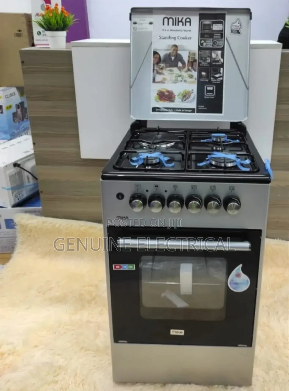 Highquality Mika 60 by 60 Standing Cooker With Electric Oven