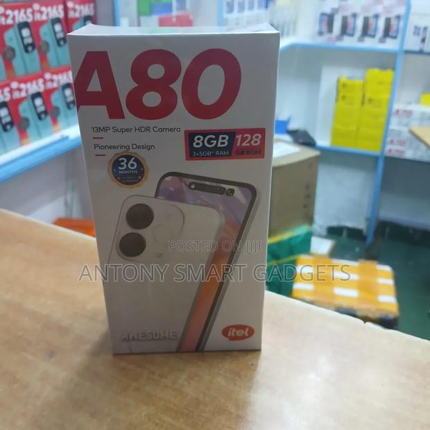 New Itel A80 128 GB Blue - main view
