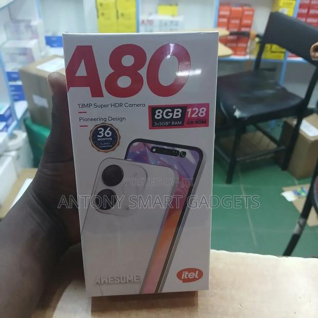 New Itel A80 128 GB Blue - thumbnail 4