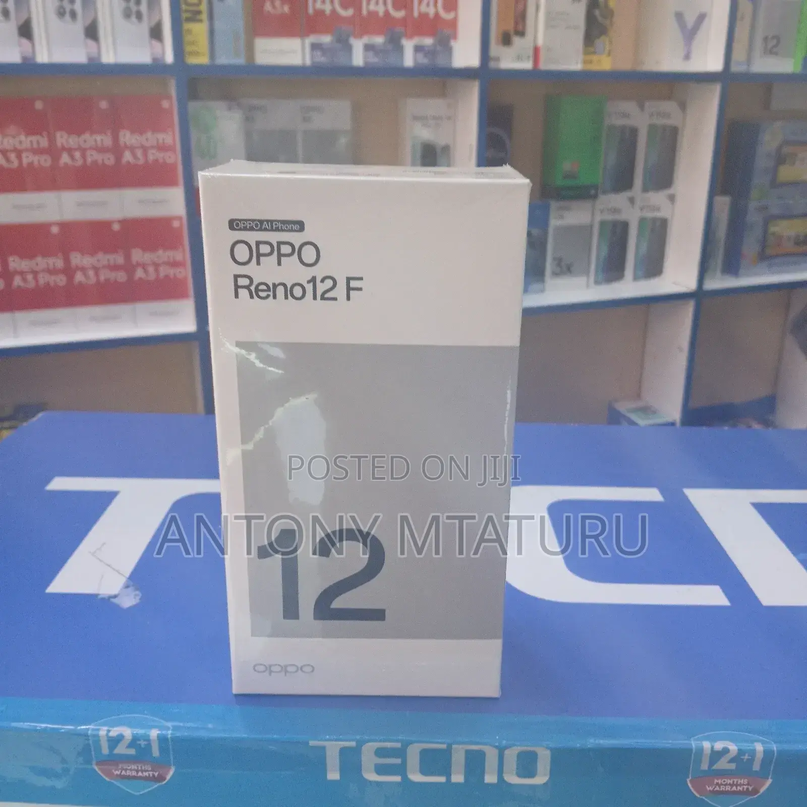 New Oppo Reno12 F 256 GB Black