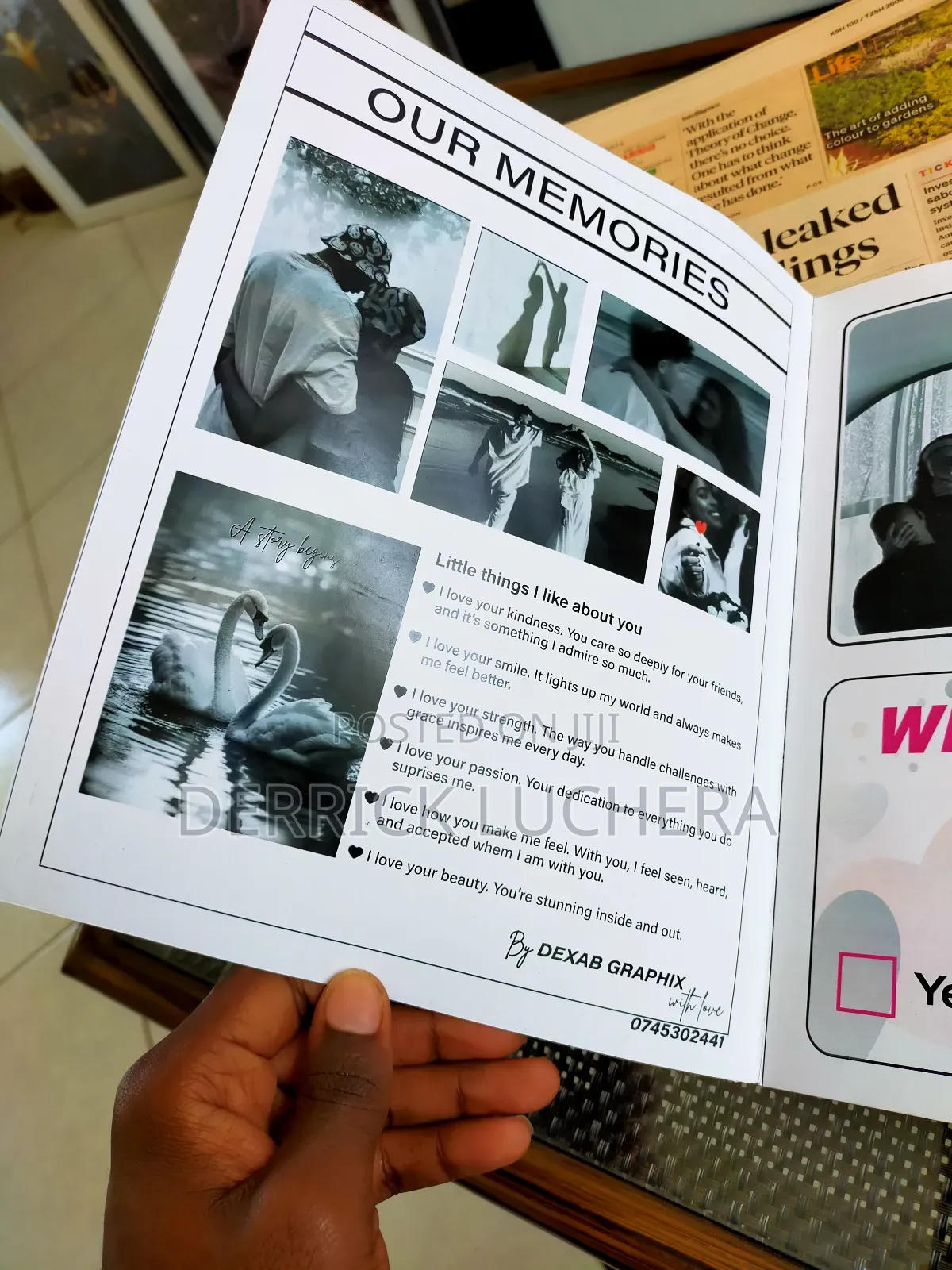 Valentines Magazine and Cards