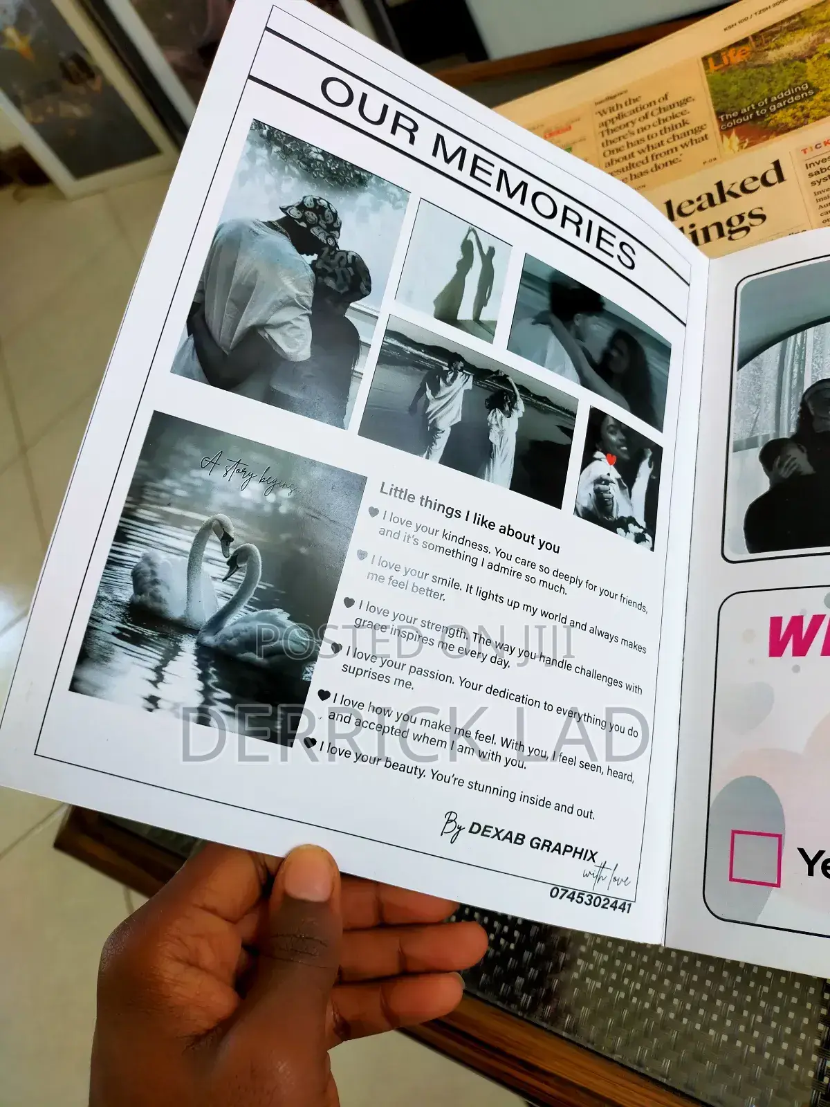 Valentines Magazine and Cards