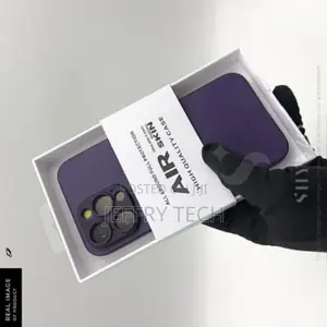 KDOO Airskin Slimmest Case for iPhone 14 Pro Purple Stylish