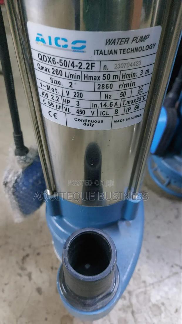 Submersible Pump-Clean Water - main view