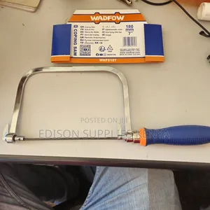 Coping Saw 7" Inch Wadfow Hand Saw Jewellry Saw + 5 Blades