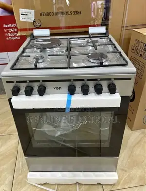 VON 60X60 3+1 Gas Plus 1 Electric Free Standing Cooker