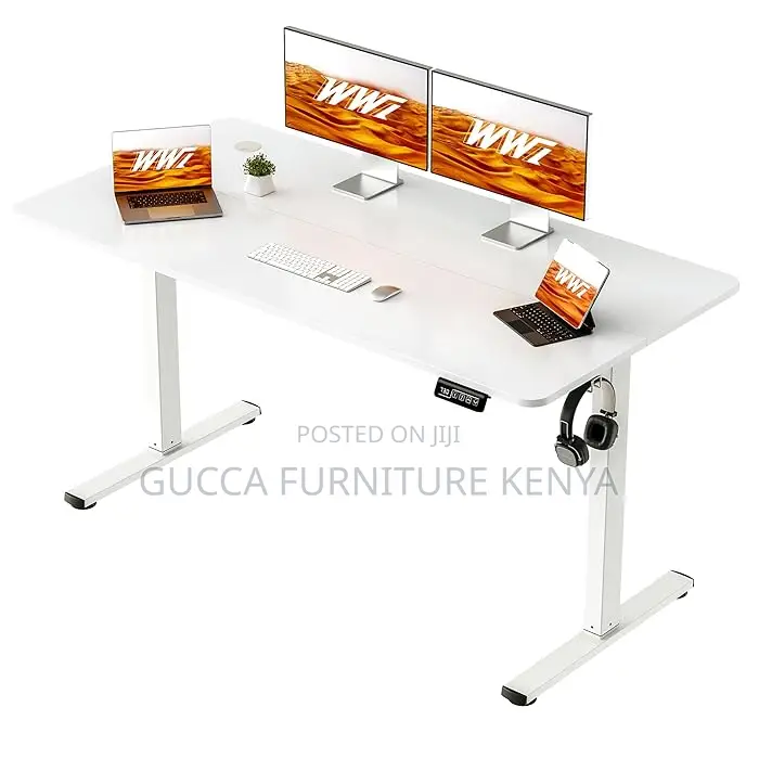 Office Tables: 140cm Modern Electric Lifting Gaming Desk