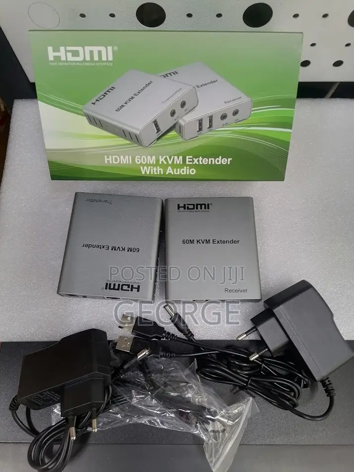60m Kvm Hdmi Extender New Edetion Over Lan Rj45 With Audio