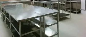 Supreme Stainless Steel With Two Under Shelf
