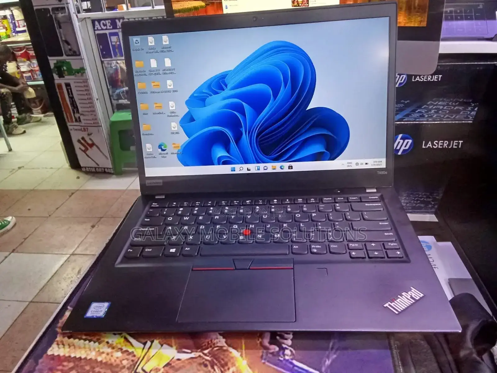 Laptop Lenovo ThinkPad T490s 16GB Intel Core i7 SSD 512GB