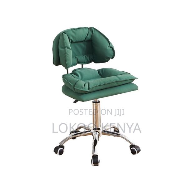 Office Chair: Ergonomic Office Stool Adjustable Height - thumbnail 2