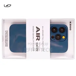 KZDOO Air Skin Case for iPhone 14 Pro Blue Stylish Slim Case