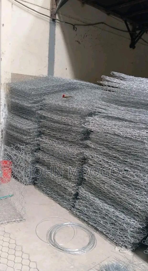 Galvanised Gabion Boxes.(2mx1mx/1m)