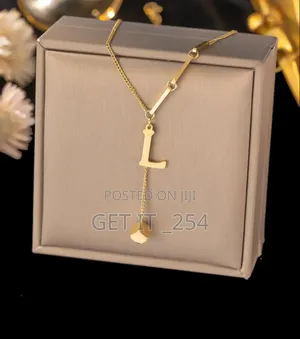 Initial Letters Hypoallergenic Necklaces