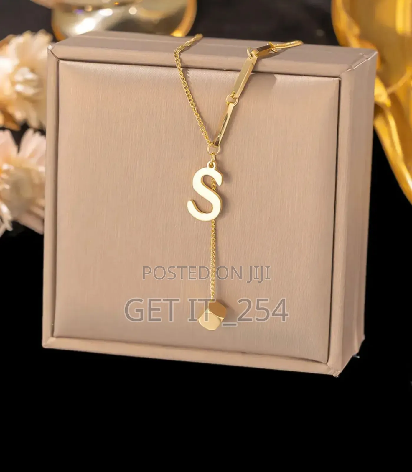 Initial Letters Hypoallergenic Necklaces