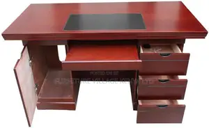 Desk for Bedroom Home Desk Office With 4 Storage Drawers