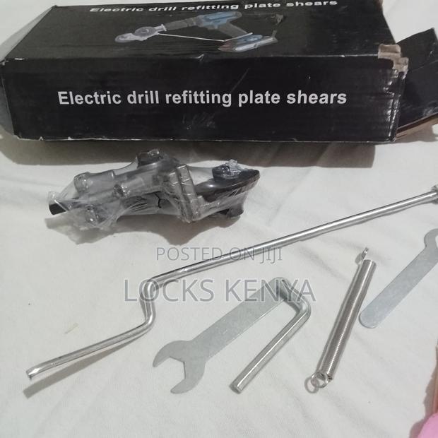 Upgraded Electric Drill Plate Cutter